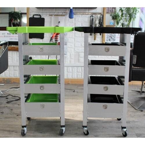 Hair salon, beauty salon, tool cart with drawer-type locker, movable multifunctional hair care cart, barber cabinet