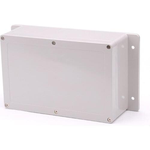 1pcs 230x150x85mm Plastic housing Security power supply housing Meter housing Outdoor wiring waterproof box with ears