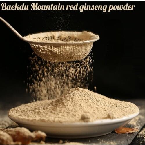 Changbai Mountain Red Ginseng Root Powder, herbal essence tincture, rich in ginsenosides, anti-aging