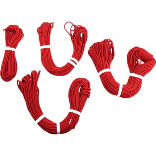 Professional Survival Safety Rope Rock Climbing Hiking Auxiliary Rope High Strength 6.5 KN Cord Safety Rope Climbing Accessory