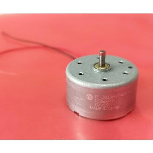 RF-300EA-8Z485 DC 5.9V 3V 6V 9V DIY DVD player Movement Laser small solar fan motor