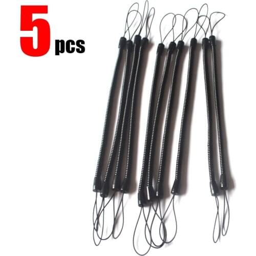 Lanyard phone strap keycord Spring rope lanyard Rope for mobile pen lanyard Hang mobile phone Stylus plastic straps Rope