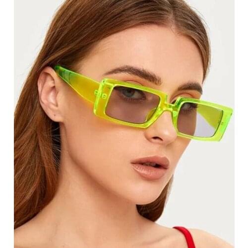 Small Rectangle Retro Sunglasses Women 2021 Fashion Luxury Designer Gafas De Sol Vintage Driving Sun Glasses Men Uv400 Lens