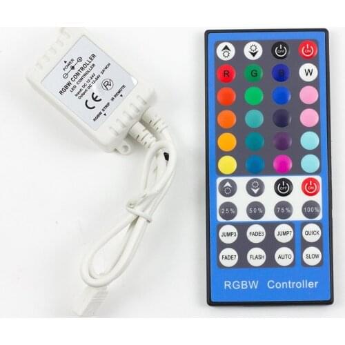40key RGBW Controller DC12-24V LED Strip Light 40keys RGBW LED Controller with IR Remote control dropshipping