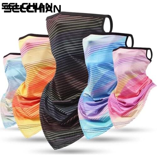 Tactical Scarves Cycling Bandana Triangle Scarf Multifunctional Sport Hunting Hanging Ear Running Face Neck Cover Men Women