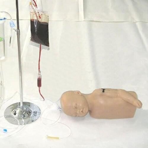 Infant head and arm intravenous injection nursing training model