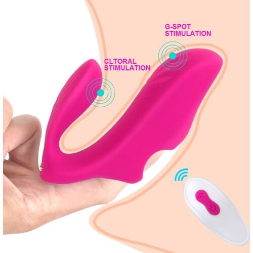 Finger Vibrator G spot Clitoral Massager Sex Toys for Women Wireless Remote Control Vagina Stimulate Silicone