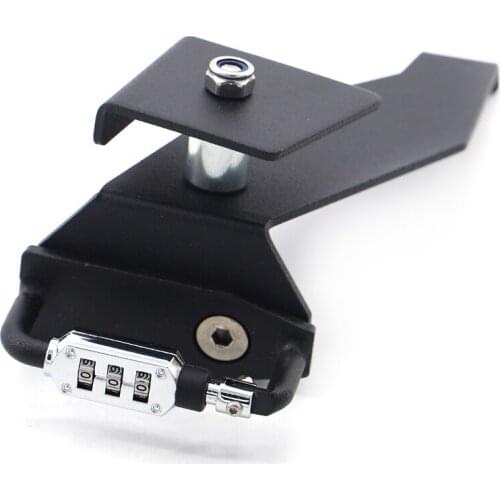 Motorcycle Helmet Lock Anti-Theft Combination PIN Locking Secures For Yamaha YZF-R1 2009-2014