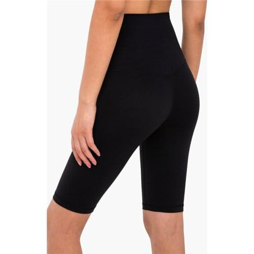 2020 Woman High Waist Energy Yoga Shorts Seamless Hip-up Tight Elastic Sport Work Out Short-pants Summer Gym Fitness leggings