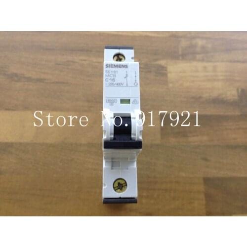 [ZOB] original 5SY61 MBC C16A black series miniature circuit breaker 1P16A air switch --10PCS/LOT