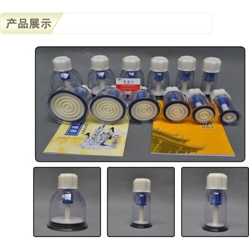 FREE SHIPPING 12pieces set cupper hand twist per cutem device Massage Relaxation hand cupper for healthy vacuum cupping therapy