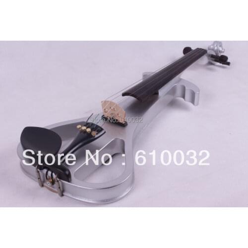 4/4 Electric Violin Solid wood 19--29# dark Silver 4string
