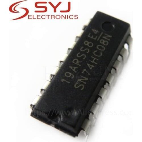 5pcs/lot SN74HC08N HD74HC08P 74HC08 DIP-14 In Stock