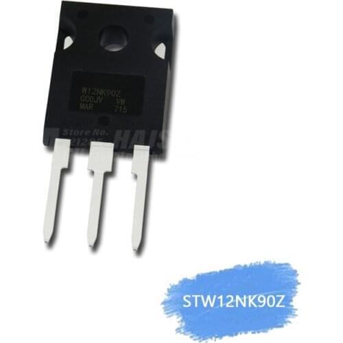 5pcs/lot STW12NK90Z STW12NK90 W12NK90Z TO-247