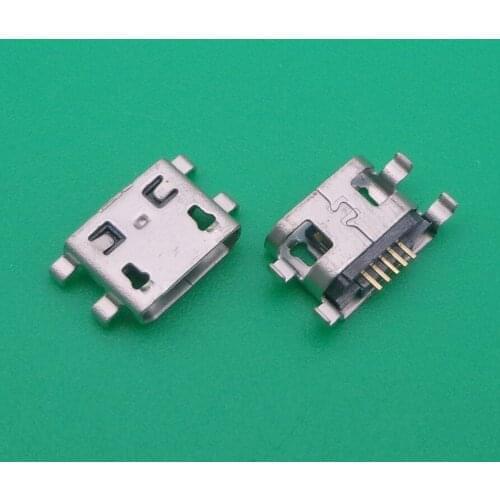 5pcs USB Charge Charging Dock Port Connector for Fly Flylife Connect 7.85 3G 2 (5 pin, micro USB type-B)