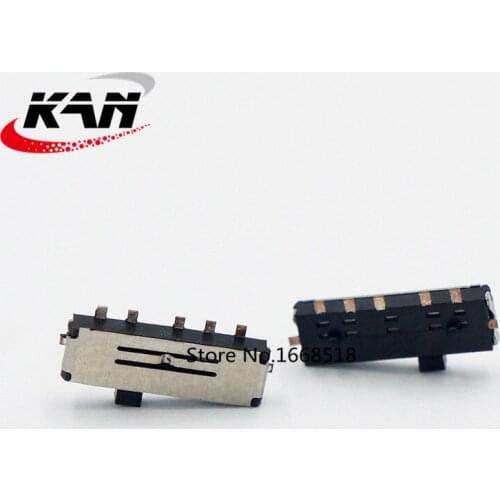 50pcs MSK-12B07 7-foot horizontal side dial small toggle switch reset mini slide switch patch micro switch