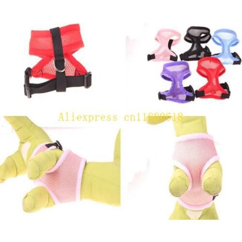 500pcs/lot Fashion Pet Harness Nylon Mesh Pet Harness Dog Vest Harness Dog Apparel S/M/L/XL Size