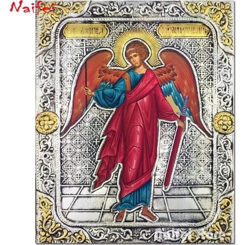 Needlework DIY 5d Diamond Painting Cross Stitch Kits guardian angel Religion Picture Full Diamond Embroidery Mosaic Home Decor
