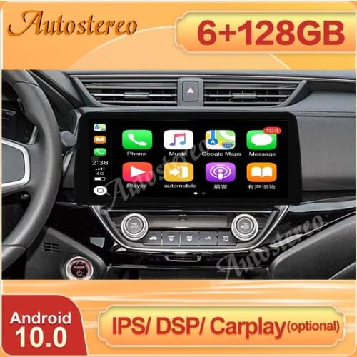 Android 10.0 6+128G Carplay For Honda Lingpai 2019+ Car GPS Navigation Multimedia Player Auto Radio Headunit Tape Recorder
