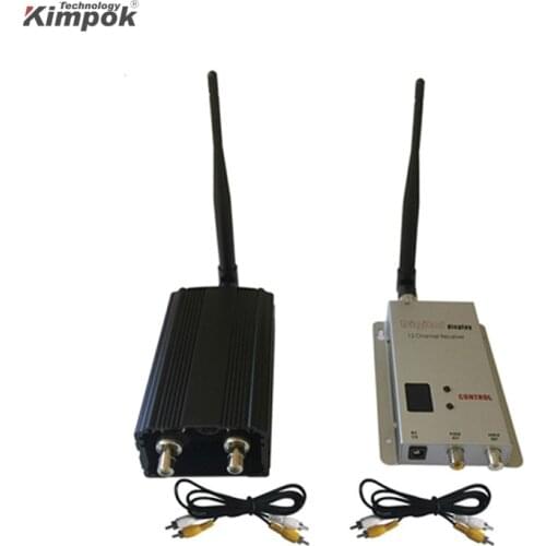 Maximum 100KM Long Range Video Link 5000mW LOS FPV Video Transmitter for UAV / Drone Video Sender and Receiver