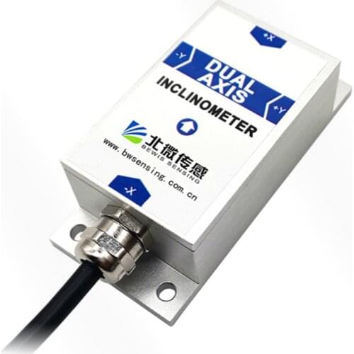 BWN428 Dual Axis Inclinometer Angle Sensor With Accuracy 0.02 Resolution 0.001 Degree 4-20mA 0-20mA 0-24mA Current Output RS232