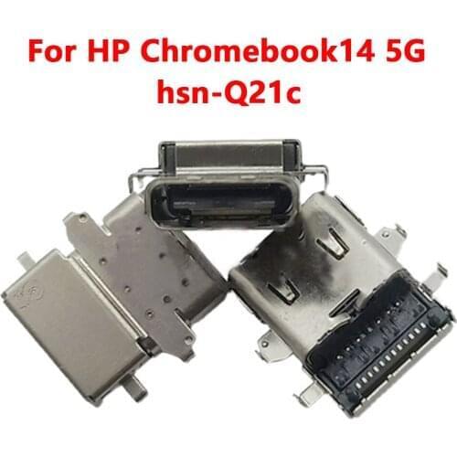 1-10pcs USB Type C Port DC Power Jack Female Socket for laptop HP Chromebook14 5G hsn-Q21c TYPE-C usb Connector