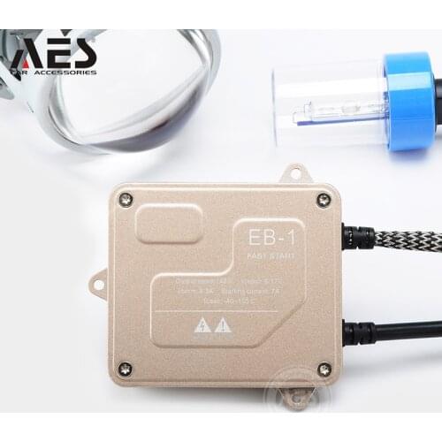 AES 2PCS 35W 45W Fast Bright HID Xenon Ballast Quick Start 12V Stable Quality Headlight Replacement Car Retrofit
