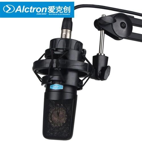 Alctron Beta3 FET Condenser Computer Microphone with Shock Mount for YouTube Voice Studio Video Recording Beta 3 Mic