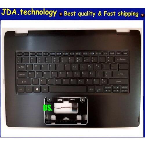 MEIARROW 95%New/orig Palmrest upper top case for Acer Aspire R14 R5-471 R5-471T US keyboard upper cover