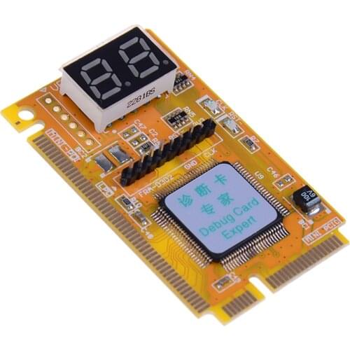 Multifunction 3 In1 Debug Card Expert Mini PCI PCI-E LPC PC Laptop Analyzer Tester Diagnostic Post Test Card Part 5*3cm