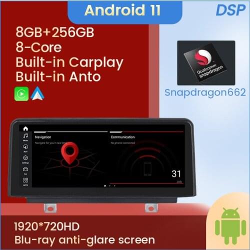 10.25" Android Car GPS Navigation Head Unit Idrive for BMW 3 Series F30 F31 F34/4 Series F32 F33 F36/1Series F20 F21