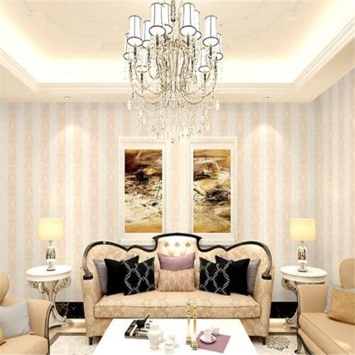 Beibehang brick wallpaper 3d Vinyl wallSimple striped wallpaper roll non-woven wallpaper home decoration wallpaper for walls 3 d