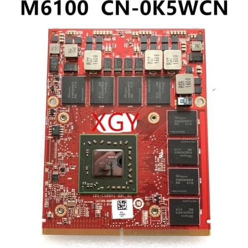 Original FOR DELL M6100 graphics card K5WCN 0K5WCN 216-0843006 M6600 computer graphics card 100% test ok