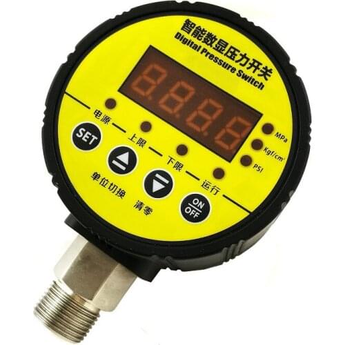 Steam Pressure Switch With 16 Bar Max Pressure Relay Switch Signal Output and 0.5% High Accuracy High Pressure Switch