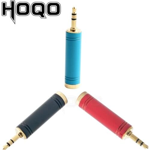 Gold Plating Trs Adapter 1/8inch to 1/4inch Trs 3.5mm to 6.3mm Female Mono Jack Stereo Hifi Mic Audio Extension Angled Audio