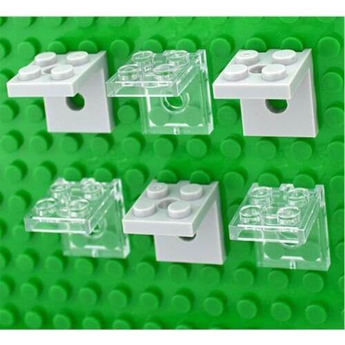 Compatible Assemble Particles 3956 2x2-2x2 With 2 Holes Figures Display Holder Parts DIY Enlighten Bricks Educational Toy