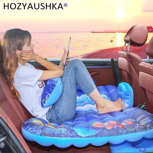 Oxford cloth car inflatable mattress, off-road vehicle, general-purpose travel bed, car inflatable