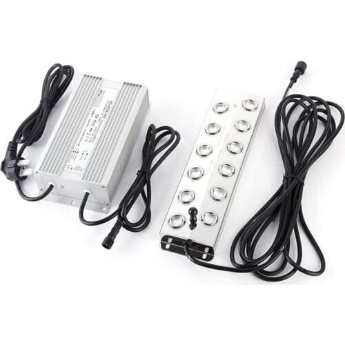12 head ultrasonic atomizing plates,fog machine,landscape fogger,humidification,landscaping,dust removal and cooling
