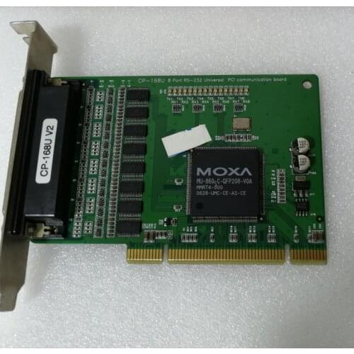 Moxa CP-168U V2 8-Port RS-232 Universal PCI Communication Board