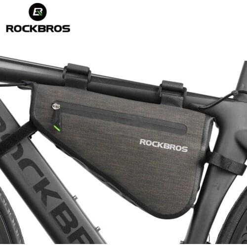 ROCKBROS Frame Bicycle bags Large Capacity Pannier Bag Rainproof Bike Bag Triangle Pouch Waterproof Caulking Bicycle Accessories