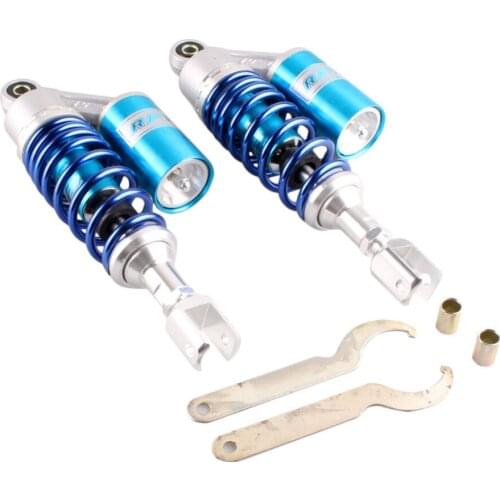 Motorcycle Air Shock Absorber Rear Suspension For 150cc-750cc street bikes Go kart Scooters Moped Quad ATV Eye to Eye 11'' 280mm