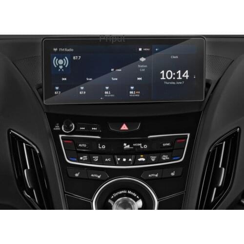 Tempered glass Screen Protective Film For Acura RDX TC1/2 2019-Present car radio GPS Navigation Display Screen Sticker