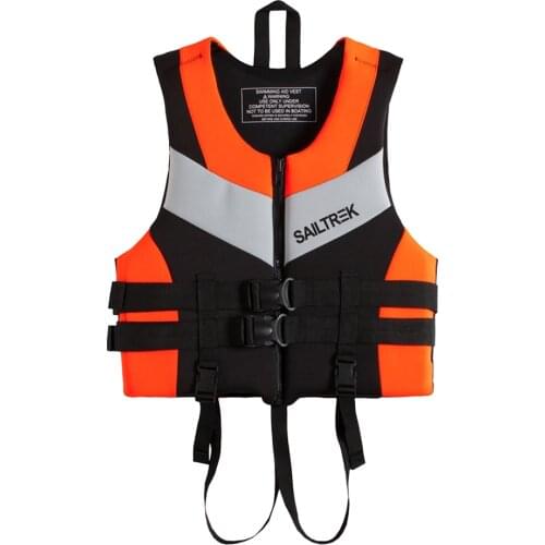 Water Sports Adult PFD for Boating Ski Vest No Sleeve Cloth