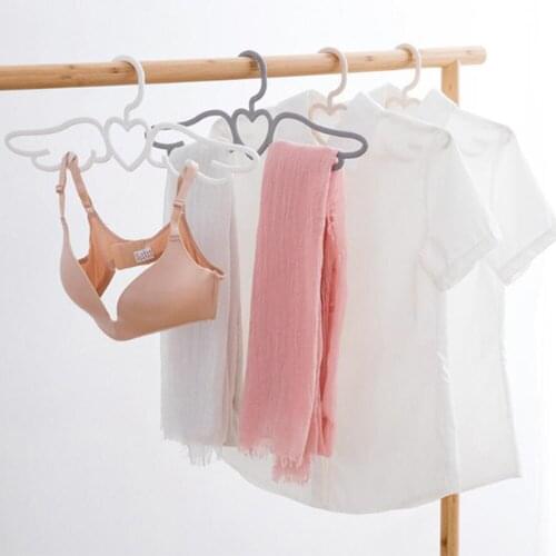 1PC High Quality Angel Hanger Organizer Plastic Multi-functional Scarf Tie Clothes Hook Household Anti-Slip Clothes Hanger 1065A