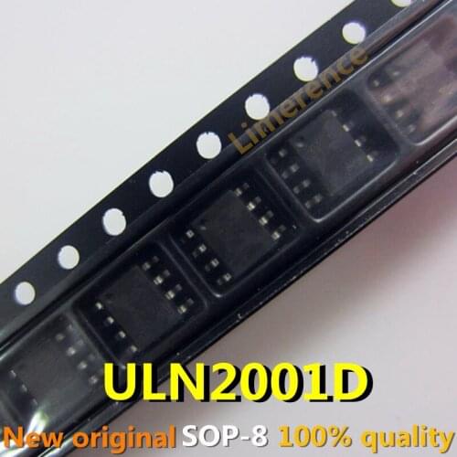 10PCS ULN2001D ULN2001O ULN20010 SOP8 Multi-function driver ICs such as transformers