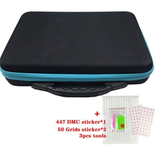 15/30/60/120 Bottles 5d Diamond Painting Accessories tools Storage Box Carry Case diamant painting tools Container Bag