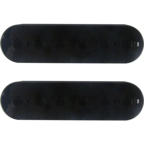 NEW 2Pcs Black Electric Guitar Bridge Humbucker Pickup Bobbins Screw Type Bobbins 52mm Pole Spacing