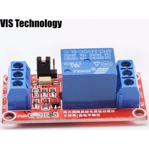 3D Relay Module 24V 10A 1-Channel Isolated Optocoupler and Low Level Trigger for 3D Printer Parts