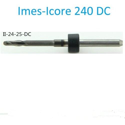 5 PCS/lot 0.6/1.0/2.5mm Length 48mm DC Dental Zirconia Carbide Milling Burs Machine Imes-Icore 240 System Use For Zirconia Block