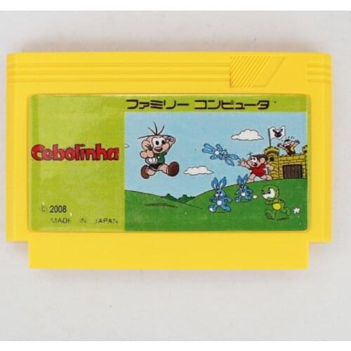 Cebolinha 60 Pin Game Card For 8 Bit Subor Game Player